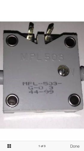 MICRO PNEUMATIC LOGIC MPL503 MPL-503-G-0.3 KPA PRESSURE SENSOR