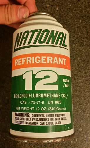 5 cans 12oz ea National  R12 Refrigerant.