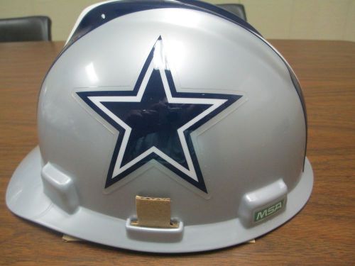 Dallas cowboys nfl hardhat msa818423 gray/blue new for sale