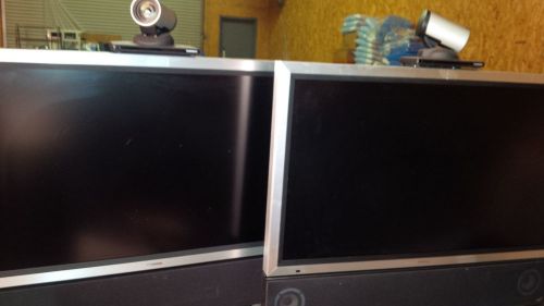 lot of 2 CISCO TANDBERG 3000MXP WITH 42&#034; TFT LCD HD MONITOR. VIDEO CONFERENCING