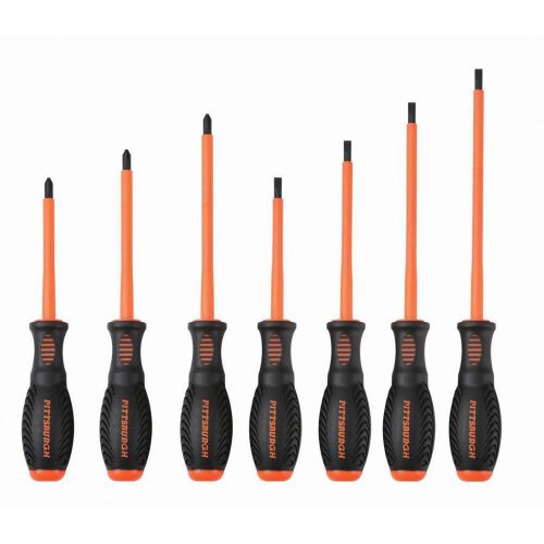 Quality 10-7/16&#034; - 6-1/4&#034;  electrician&#039;s screwdriver set  1000 volts coded tool for sale