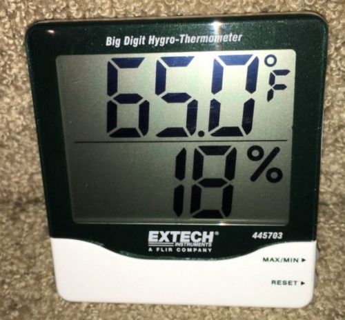 Extech 445703: Big Digit Hygro-Thermometer