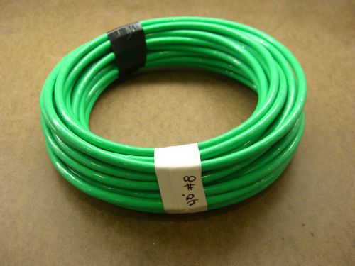 40 feet of #8 thhn thwn 8 awg gauge green stranded copper wire for sale