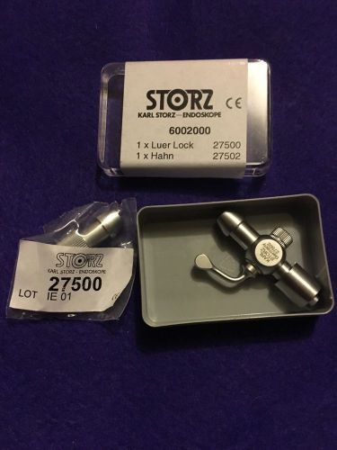 Karl Storz Luer Lock Connectors and Stopcock Adaptor,