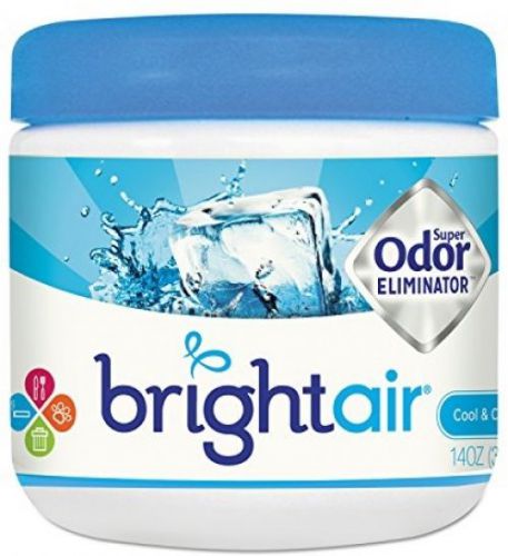 Bright air odor eliminator - cool and clean , 14 ounce jar for sale