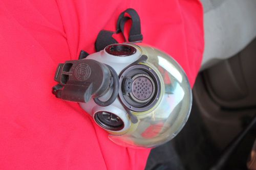 Gas respirator mask, possibly military