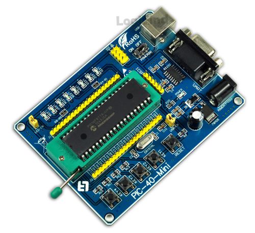 Logifind pic development board pic-40-mini + pic18f4620 learning board tool for sale