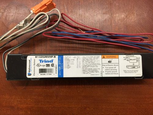 New triad b1321unvhp-b ballast 120-277 volts with ballast disconnect for sale