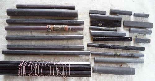 (20+) Used Assorted Ferrite Rods for RF Interference Elimination &amp; Rod Antenna