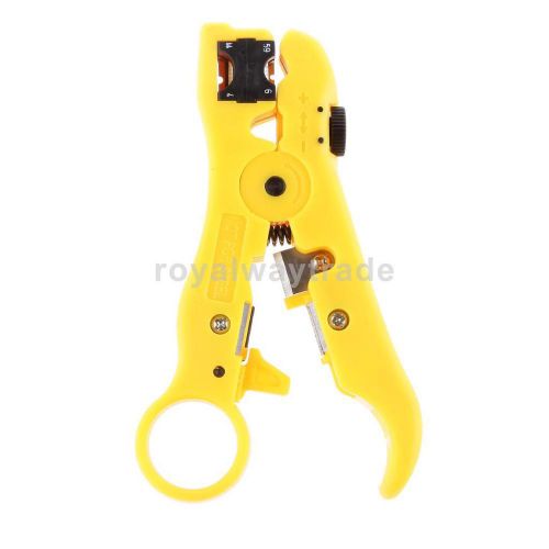 Rotary coaxial cable wire cutter stripping tool rg59 rg6 rg7 rg11 stripper for sale
