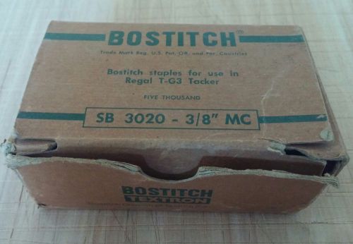 Vintage Bostitch Staples for Regal T-G3 Tacker