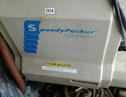 Used Speedy Packer Foam In-Bag Packing Machine