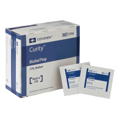 Covidien 5750 Curity Alcohol Prep Sterile Medium 2-ply (Pack of 200) 1