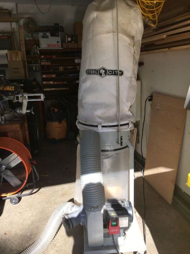 steel city tool works 1.5 hp dust collector model number 65 200