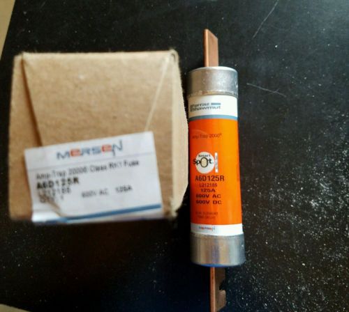 New in box  ferraz shawmut a6d125r  amp-trap 2000 125a fuse new for sale