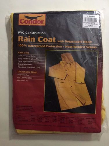 Condor 5AD49B Raincoat Size XL