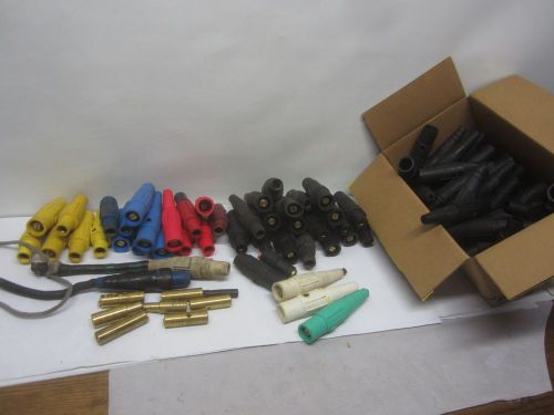 Lot CLS Series Male Female Inline Camlok Connectors Used