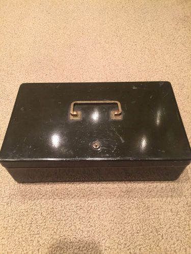 Metal Strong Box With Key Lock.