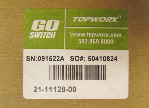 TOPWORX  21 11128 00 Proximity Limit Switch GO Switch