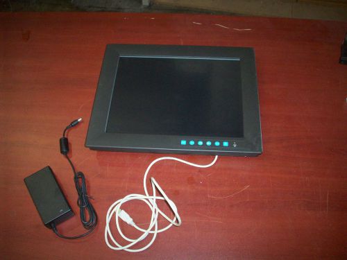 NI National Instruments FPT-1015 Industrial 15&#034; Touch Screen LCD Monitor VGA USB