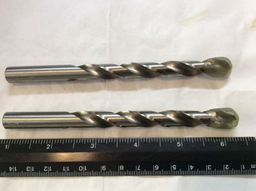 Reground 13/32&#034; ptd hs jobbers length drill bits, 010626 for sale