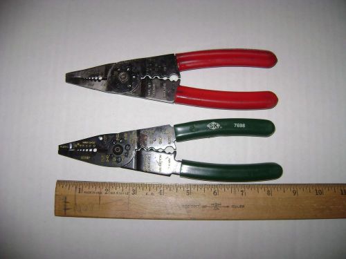 SK 7698 &amp; Matco TCT-10 Wire Strippers Used