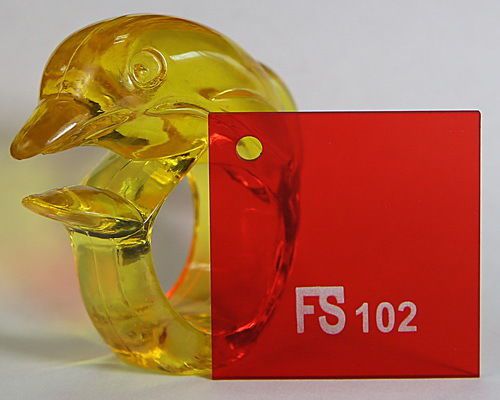 FS Plexiglass Transparent Color Cast Acrylic sheet 1/8 Thickness Size:48&#034;x96&#034;