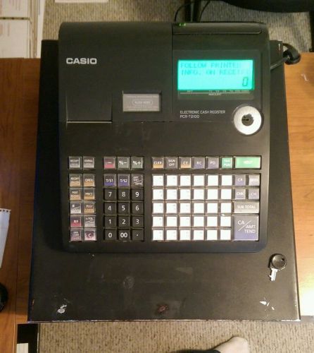Casio pcr-t2100 electronic cash register drawer