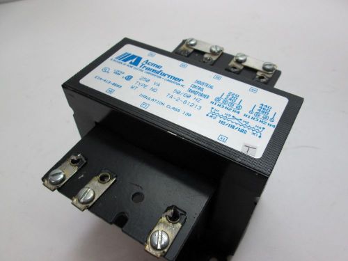 Acme eia-413-9609 industrial control transformer, 110-120vac in, 220-480vac out for sale