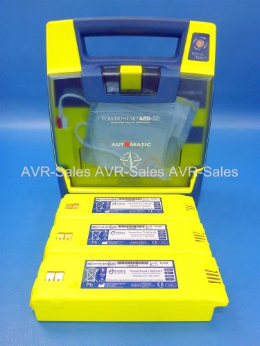 Cardiac Science 9300A PowerHeart AED G3 w/3x Batteries 9300A-401 9146-202