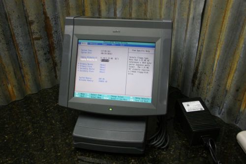 Par touchscreen pos terminal m5012-01 power tested no hard drive incl free s&amp;h for sale