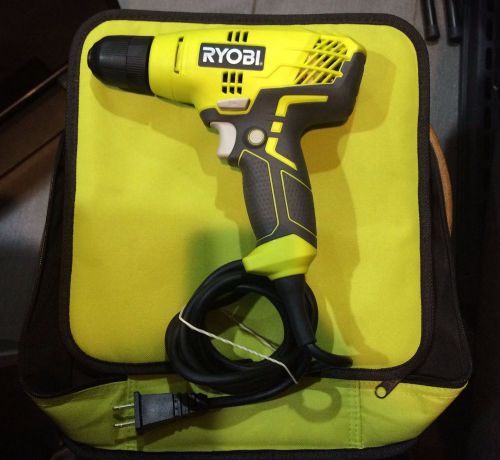 FREE SHIPPING Ryobi D43 Drills 5.5-Amp 3/8 in.Variable Speed Drill/Driver w/ Bag