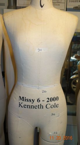 Size 6 Dress form Mannequin - CYBER Made - Wolf Custom Kenneth Cole