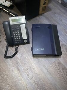 Office PBX Voice Phone System Panasonic KX-TDA50 KX-TVA50 KX-DT343-B 