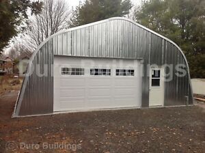 DuroSPAN Steel 40x44x16 Metal Building Shed Storage Kit Open Ends Factory DiRECT