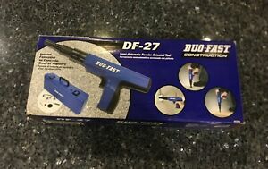 DF-27 Semi Automatic Powder Actuated Tool 0.27 Caliber Hammer Strike DUO-FAST