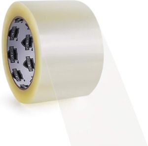 Clear Packing Tape, Heavy Duty Packaging Tape, 3 Inch Wide x 110 Yards, 2.5 Mil