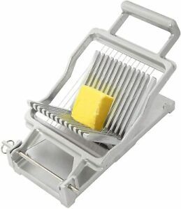 Stainless Steel Cheese Slicer 1cm &amp;2cm Cheeser Butter Cutting Board Machine Wire