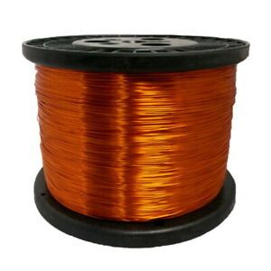 22 AWG Gauge Enameled Copper Magnet Wire 5.0 lbs 2508&#039; Length 0.0281&#034; 240C Nat