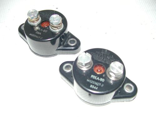 2 new klixon pdla80 circuit breaker (80 amp) auto-reset for sale