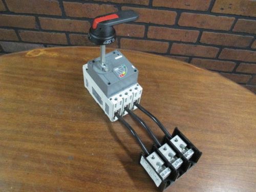 Abb s3n 3 pole disconnect with ferraz shawmut 67563 power distribution block for sale