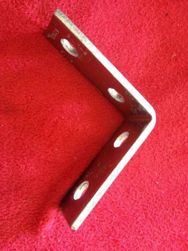 (lot of 16) b-line  b115 zn corner angle plate, 4 hole  for strut channel for sale