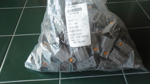 100 NEW 7282-6466-40 YAZAKI 6 POLE MALE CONNECTOR HOUSING 2.8 SERIES UNSEALED