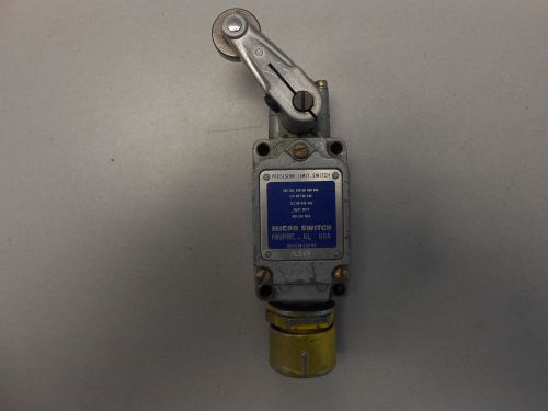 MICROSWITCH PRECISION LIMIT SWITCH #8009 10 AMP 120, 240 &amp; 480