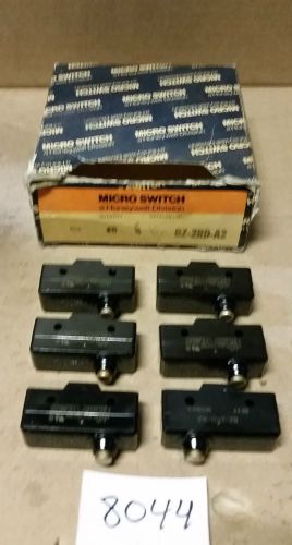 LOT OF 6 MICRO SWITCH BZ-2RD-A2 (8044)