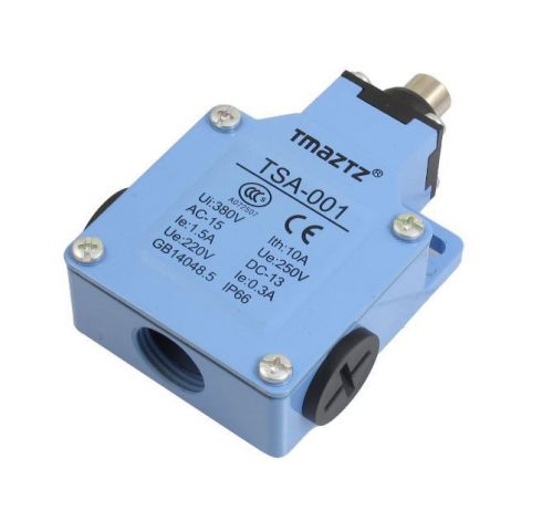 Momentary 1no 1nc top plunger limit switch 250vac/1.5a 220vdc/0.3a tsa-001 for sale