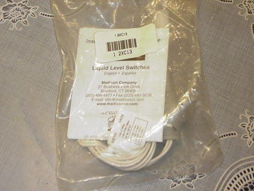 Madison M8700 Level Switch 2XC13, 1/2 X 1/2 NPT Ship $1.95 NEW IN PACKAGE!