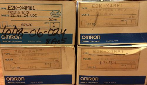 OMRON E2K-X4MF1 CAPACITIVE PROXIMITY SWITCH~12 TO 24 VDC