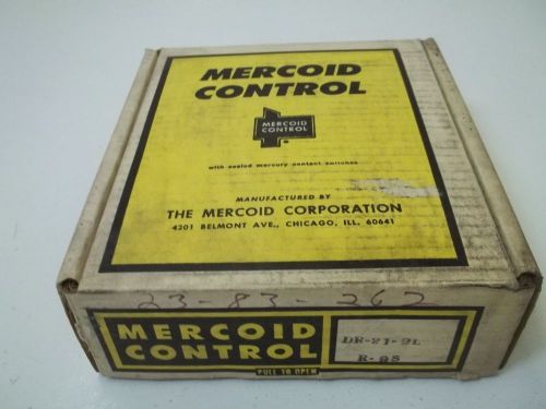 MERCOID CONTROL DR-21-2L PRESSURE SWITCH *NEW IN A BOX*
