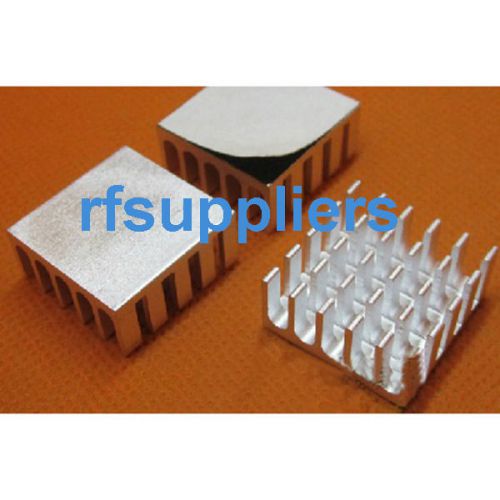 10X 22x22x10mm High Quality Aluminum Heat Sink For Computer Electronic+ adhesive